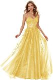 Women ball dress lace applique evening dress（Processing time need 3-6 days）