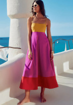 Women Summer Beach Holidays Strap Dress Women Summer Beach Holidays Strap Dress