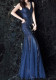 Women Formal Party Elegant Fishtail Sequined Evening Dress