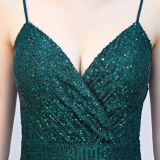 Women Party Sexy Fishtail Maxi Evening Dress