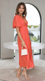 Women Casual Trendy Summer V Neck Dress