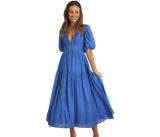 Women Casual Trendy Summer V Neck Dress