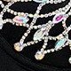 Rhinestone Strap Low Back Slim Vest Women’s Sexy Top