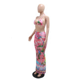 Women Printed Bikini Swimwear (without Headband)