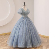 Women elegant tutu evening dress（Processing time need 3-6 days）
