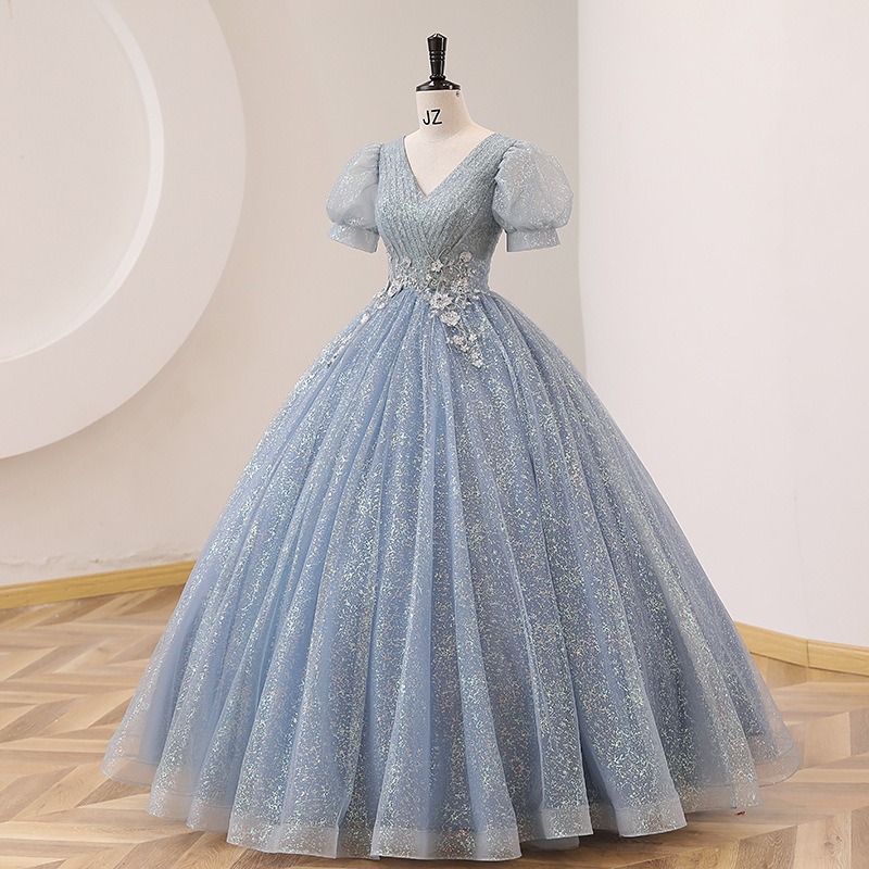 Women elegant tutu evening dress(Processing time need 3-6 days)