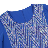 Women Round Neck Beaded Maxi Dress