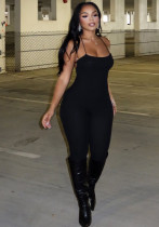 Women summer sexy Solid suspender Backless Strapless Jumpsuit Women summer sexy Solid suspender Backless Strapless Jumpsuit