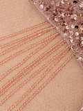 Luxury Long Dress Sexy Elegant Sequin Evening Dress for Formal Party & Cocktail Events