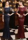 Summer formal sequin O-Neck mermaid evening dress with fringe sleeves