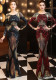 Autumn formal sequin O-Neck long sleeve mermaid evening dress