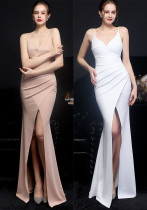 Summer Wrapped Strap Long Evening Dress Summer Wrapped Strap Long Evening Dress