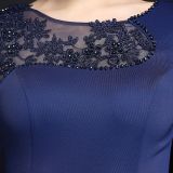Summer Half Sleeve Mermaid Evening Dress