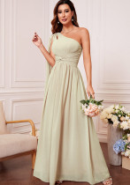 Women Summer Slash Shoulder Evening Dress Women Summer Slash Shoulder Evening Dress