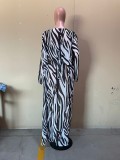 Sexy fashion women's clothing printed cape swimsuit 2-piece set