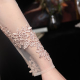 Autumn Occasional Formal Lace Upper V-Neck Mermaid Evening Dress