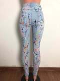 Women Ripped Denim Pants