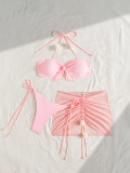 Two pieces Bikini Skirt Three-piece women's swimsuit