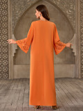 Arabic Dubai Moslin fashion trendy loose chic dress