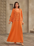 Arabic Dubai Moslin fashion trendy loose chic dress