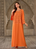 Arabic Dubai Moslin fashion trendy loose chic dress