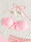 Two pieces Bikini Skirt Three-piece women's swimsuit