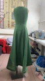 Women Solid Sexy Maxi Dress