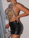 Women jewelry chest chain underwear tassel body chain