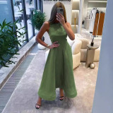 Women Solid Sexy Maxi Dress