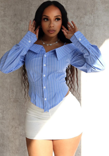 Women Sexy Off-Shoulder Shirt Top