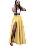 Women Style Slit Long Skirt