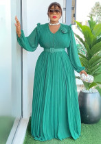 Plus Size Women Dubai Elegant Beaded African Dress Plus Size Women Dubai Elegant Beaded African Dress