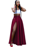 Women Style Slit Long Skirt
