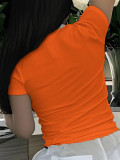 Plus Size Women Short Sleeve T-shirt