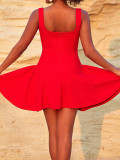 Women spring Summer sexy Strap Dress