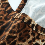 Women Sexy Printed Tank Top and Mini Skirt Set