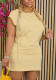 Women Summer Solid Sleeveless Round Neck Stretchy Dress