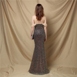 Summer Formal Sequin Sweetheart Mermaid Evening Dress