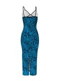 Women Summer Casual Leopard Dress