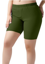 Women's Trousers Hot Shorts Plus Size Elastic Waist Casual Pants Women's Trousers Hot Shorts Plus Size Elastic Waist Casual Pants