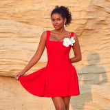 Women spring Summer sexy Strap Dress