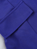 Women Fashion V-neck Long-sleeved Jumpsuit