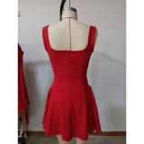 Women spring Summer sexy Strap Dress