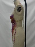 Chain Strap Accessories Sexy Halter Neck Beading