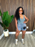 Women Sexy Top and Shorts Two-piece Set