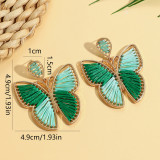 women summer bohemian Holidays Beach butterfly earrings
