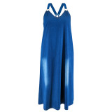 Women's Summer Elegant Deep V Sleeveless Dress