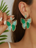 women summer bohemian Holidays Beach butterfly earrings