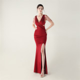 Beaded Slim Formal Parties & Weddings Evening Dress