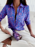 Women Long Sleeve Printed Shirt Top